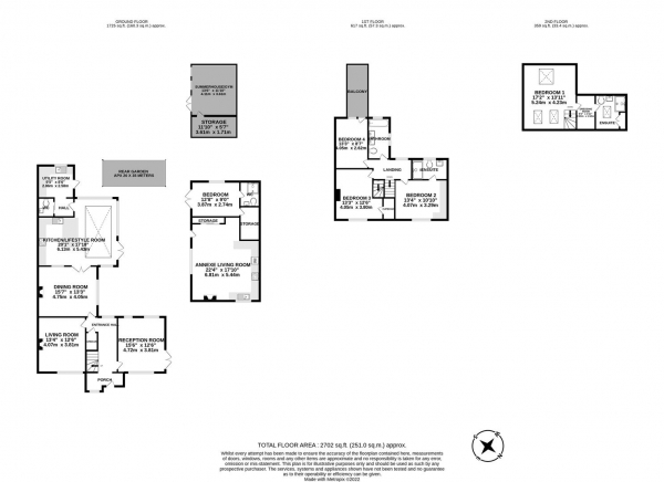 Floor Plan Image for 5 Bedroom Semi-Detached House for Sale in Watling Street, Radlett