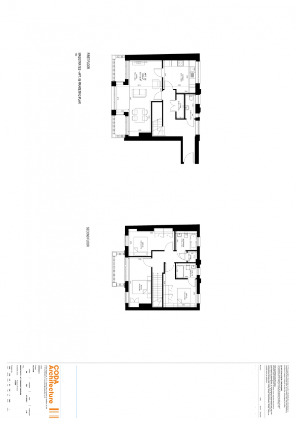 Floor Plan Image for 3 Bedroom Apartment for Sale in The Magistrates, Feltham Court