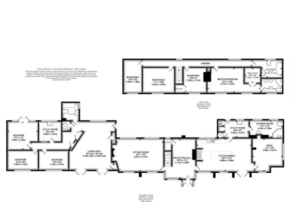 Floor Plan Image for 7 Bedroom Detached House for Sale in Bagginswood, Stottesdon, Shropshire