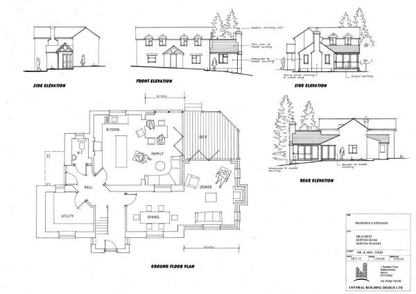 Floor Plan Image for 3 Bedroom Detached House for Sale in Hopton Bank, Hopton Wafers, Shropshire