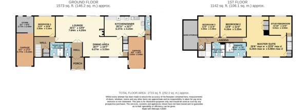 Floor Plan Image for 5 Bedroom Detached House for Sale in Bell Lane, Lower Broadheath, Worcestershire