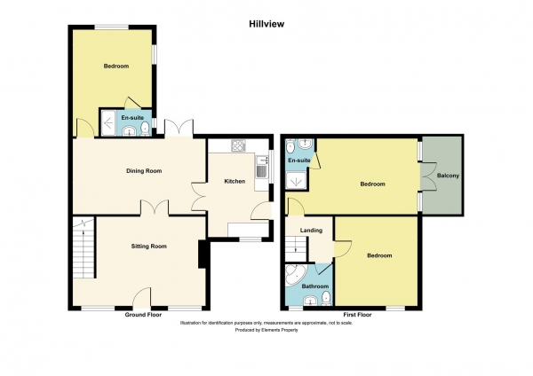 Floor Plan Image for 3 Bedroom Semi-Detached House for Sale in Stockton, Worcester