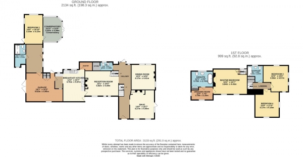 Floor Plan Image for 4 Bedroom Detached House for Sale in Stockwood, Redditch