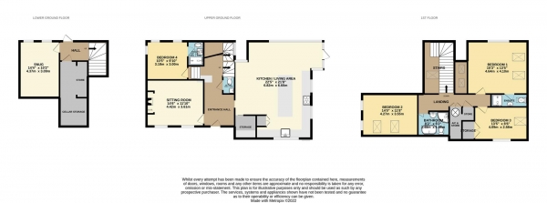 Floor Plan Image for 4 Bedroom Cottage for Sale in Wynniatts Way, Abberley, Worcester