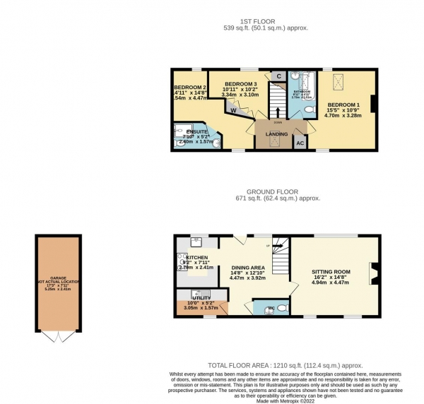 Floor Plan Image for 3 Bedroom Barn Conversion for Sale in Western Road, Clent, Stourbridge