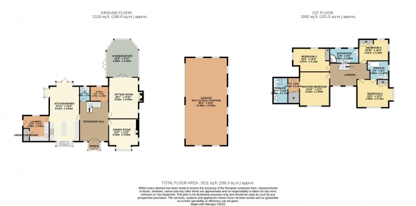 Floor Plan Image for 4 Bedroom Detached House for Sale in Pound Green, Upper Arley, Bewdley