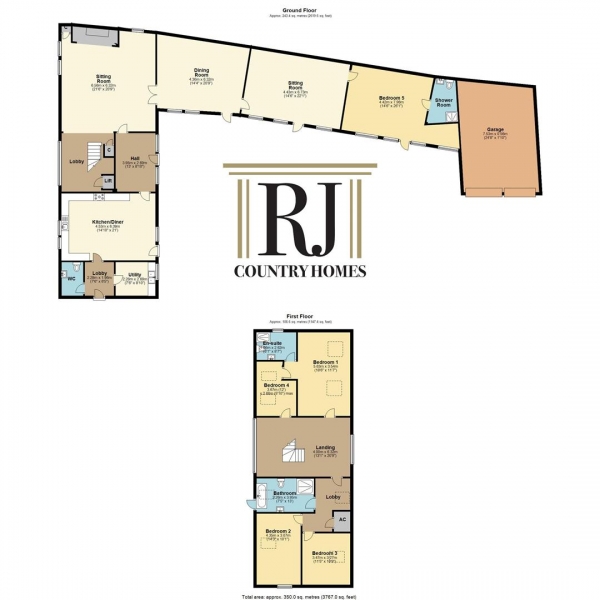 Floor Plan Image for 5 Bedroom Detached House for Sale in School Lane, Astley, Stourport-On-Severn