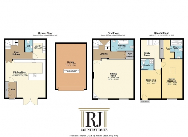 Floor Plan Image for Property for Sale in Woodston, Tenbury Wells