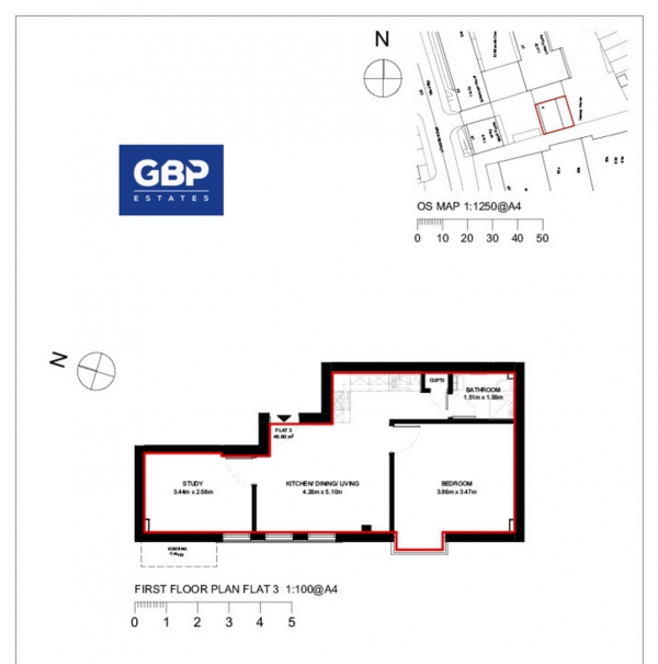 Floor Plan Image for 1 Bedroom Apartment for Sale in Harvey House, St Edwards Court