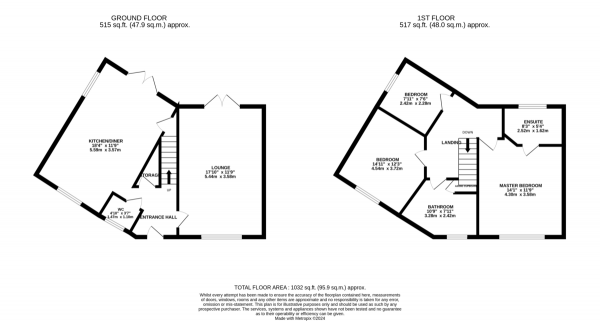 Floor Plan Image for 3 Bedroom Detached House for Sale in Southfield Avenue, Sileby, Loughborough