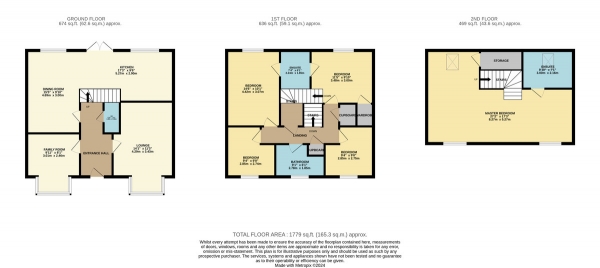 Floor Plan Image for 5 Bedroom Detached House for Sale in Barrs Way, Mountsorrel