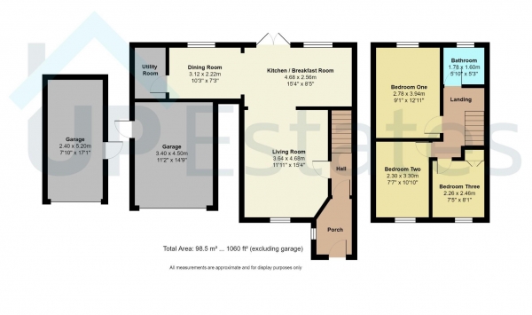 Floor Plan Image for 3 Bedroom Semi-Detached House for Sale in Radford Circle, Coundon, Coventry
