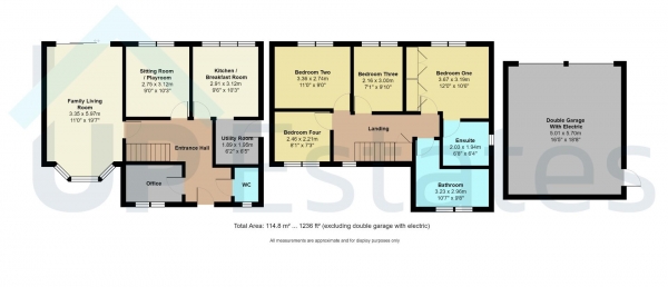 Floor Plan Image for 4 Bedroom Detached House for Sale in Twickenham Way, Binley, Coventry