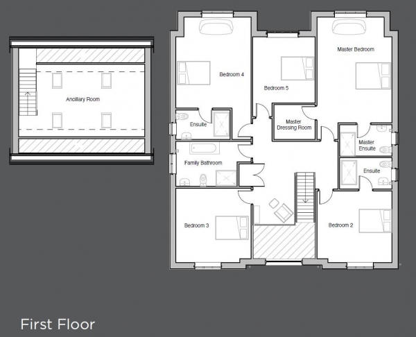 Floor Plan Image for Plot for Sale in Plot 2, The Kilns, Breach Lane, Earl Shilton, Leicester