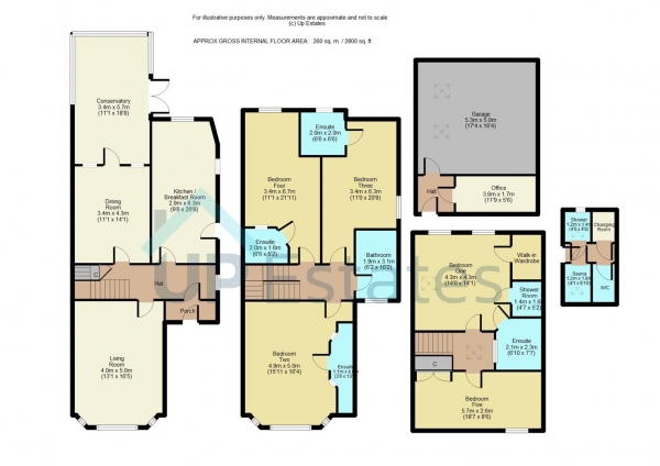 Floor Plan Image for 5 Bedroom Semi-Detached House for Sale in Binley Road, Stoke Green, Coventry