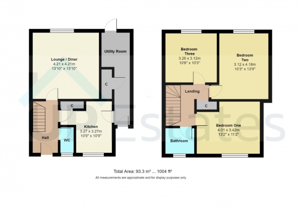 Floor Plan Image for 3 Bedroom Terraced House for Sale in Dunhill Avenue, Coventry