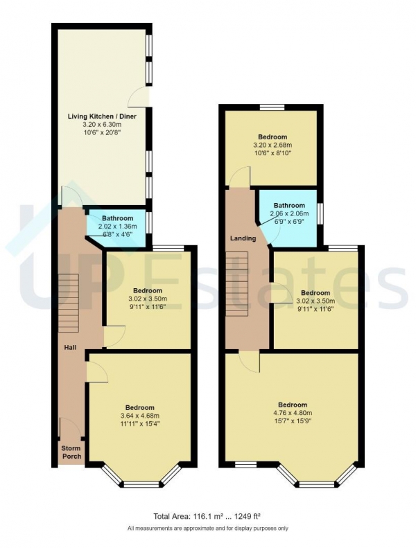 Floor Plan Image for 5 Bedroom Semi-Detached House for Sale in Albany Road, Earlsdon, Coventry