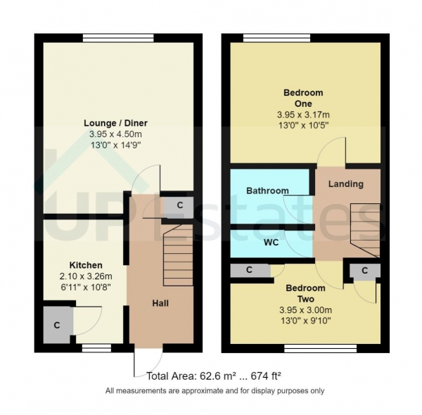 Floor Plan Image for 2 Bedroom Apartment for Sale in Thomas Street, Coventry