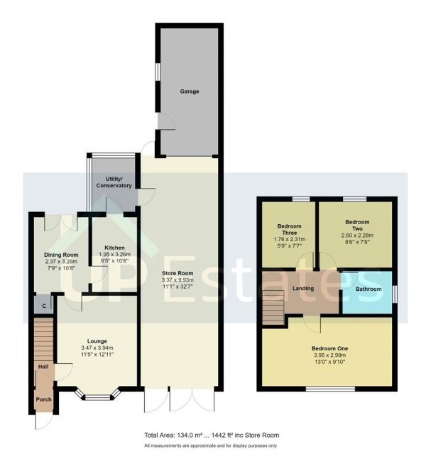 Floor Plan Image for 3 Bedroom Semi-Detached House for Sale in Brascote Road, Hinckley