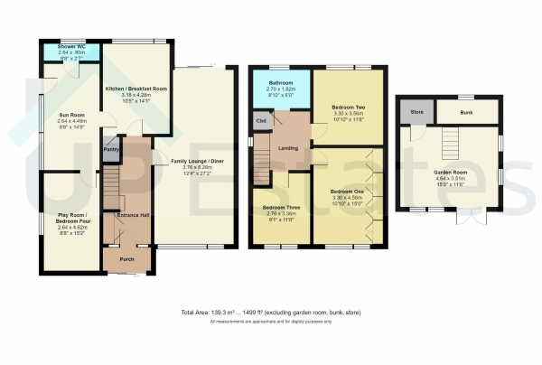 Floor Plan Image for 3 Bedroom Semi-Detached House for Sale in Grange Avenue, Finham, Coventry