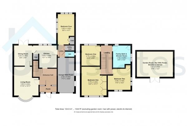 Floor Plan Image for 4 Bedroom Detached House for Sale in Frankwell Drive, Coventry