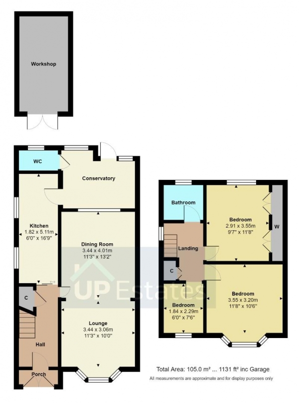 Floor Plan Image for 3 Bedroom Semi-Detached House for Sale in Newdigate Road, Bedworth