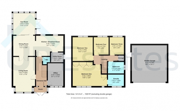 Floor Plan Image for 4 Bedroom Detached House for Sale in Middlefield Drive, Binley, Coventry