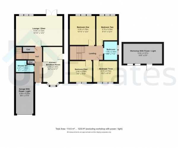 Floor Plan Image for 4 Bedroom Detached House for Sale in Woodway Lane, Walsgrave, Coventry