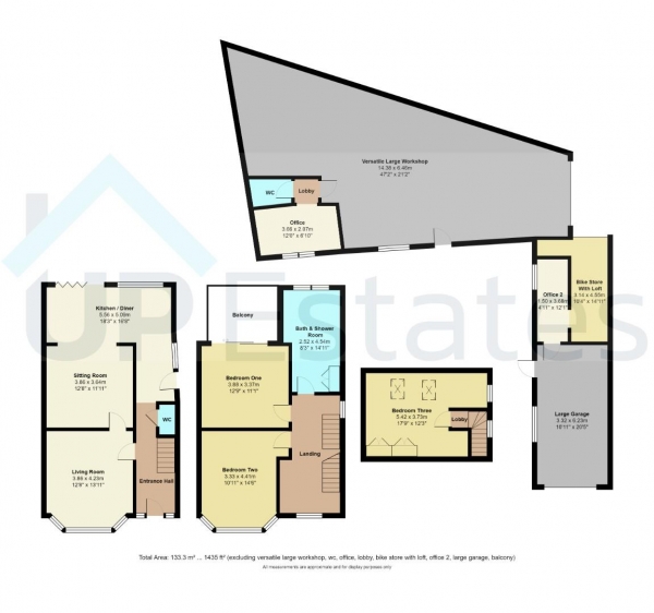 Floor Plan Image for 3 Bedroom Semi-Detached House for Sale in Brinklow Road, Binley, Coventry