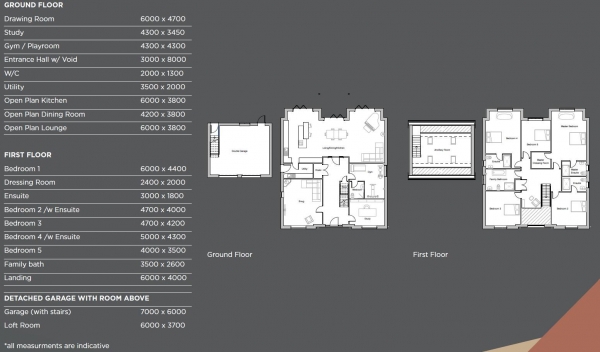 Floor Plan for Plot for Sale in Plot 2, The Kilns, Breach Lane, Earl Shilton, Leicester, LE9, 7FB - Guide Price &pound335,000