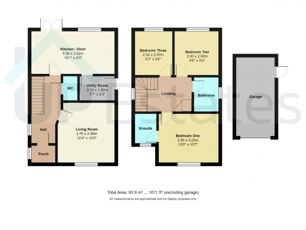 Floor Plan Image for 3 Bedroom Detached House for Sale in Claybrookes Lane, Binley, Coventry