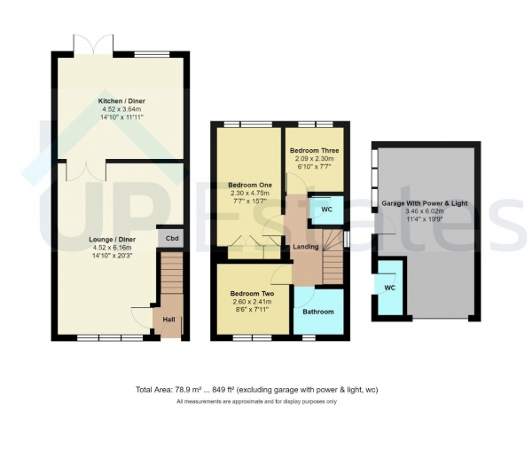 Floor Plan Image for 3 Bedroom Semi-Detached House for Sale in Parry Road, Coventry