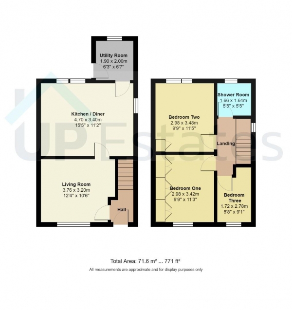 Floor Plan Image for 3 Bedroom Semi-Detached House for Sale in The Chantries, Coventry