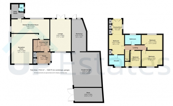 Floor Plan Image for 4 Bedroom Detached House for Sale in Sutton Lane, Sutton In The Elms