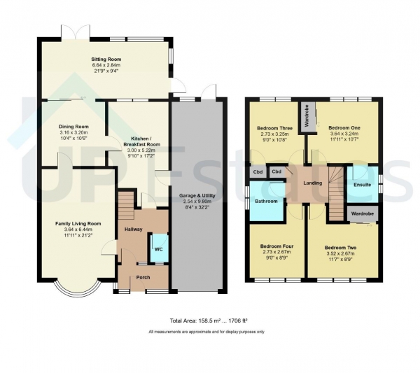 Floor Plan Image for 4 Bedroom Detached House for Sale in Portwrinkle Avenue, Coventry