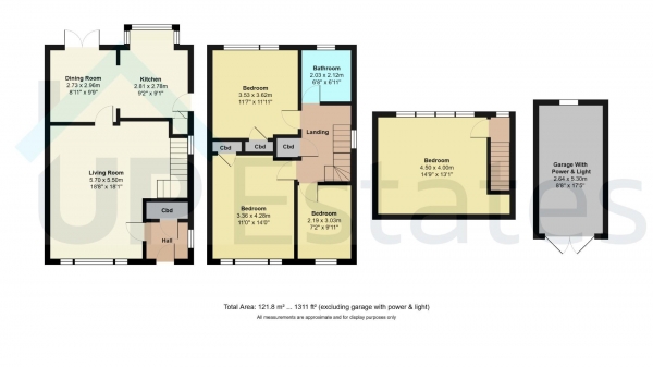 Floor Plan Image for 4 Bedroom Semi-Detached House for Sale in Modbury Close, Styvechale, Coventry