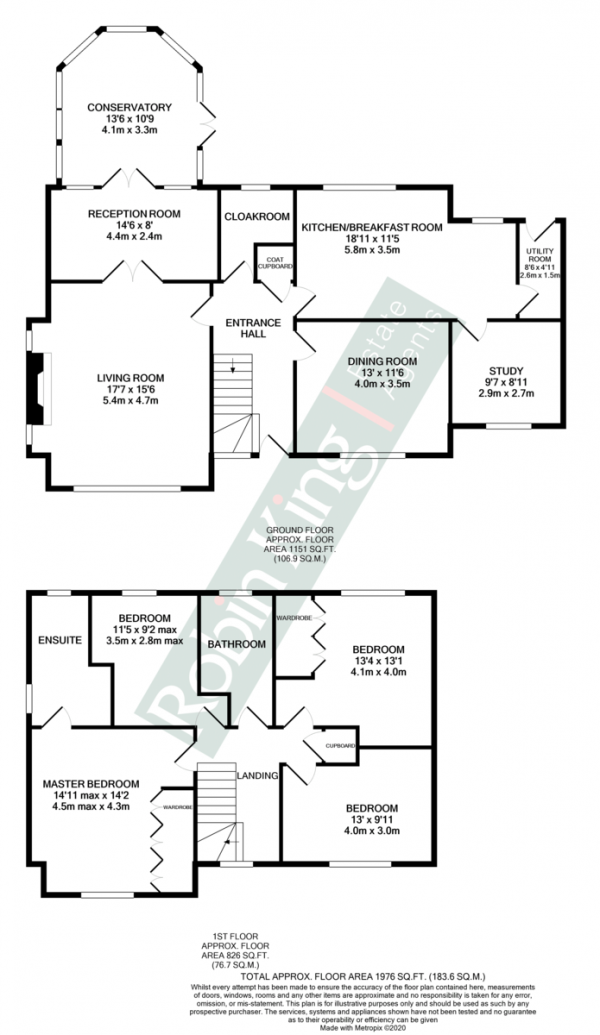 Floor Plan Image for 4 Bedroom Detached House for Sale in Substantial detached home in Langford