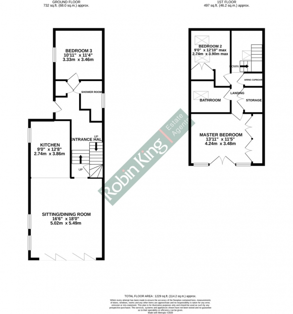 Floor Plan Image for 3 Bedroom Detached House for Sale in Stunning home in popular village of Wrington