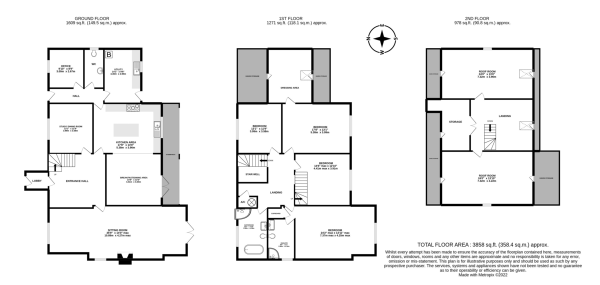 Floor Plan Image for 4 Bedroom Detached House for Sale in Private location set off Greenhill Road, Sandford