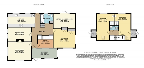 Floor Plan Image for 4 Bedroom Detached House for Sale in Wrington Lane, Congresbury