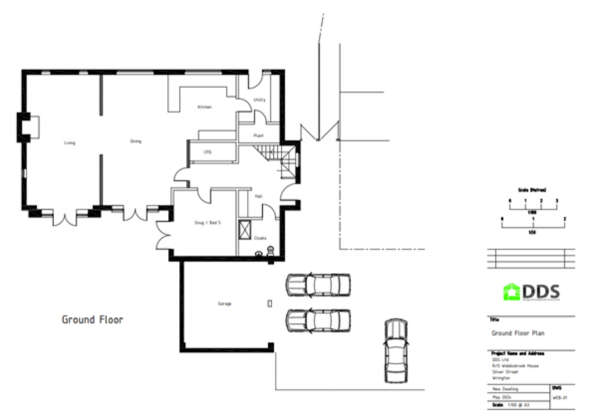 Floor Plan Image for 4 Bedroom Detached House for Sale in Silver Street, Wrington