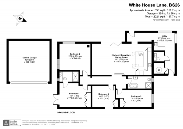 Floor Plan Image for 4 Bedroom Barn Conversion for Sale in White House Lane, Loxton