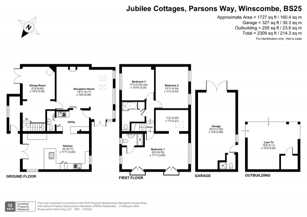 Floor Plan Image for 4 Bedroom Semi-Detached House for Sale in Parsons Way, Winscombe