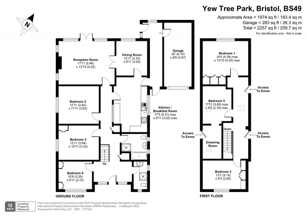 Floor Plan Image for 6 Bedroom Chalet for Sale in Yew Tree Park, Congresbury