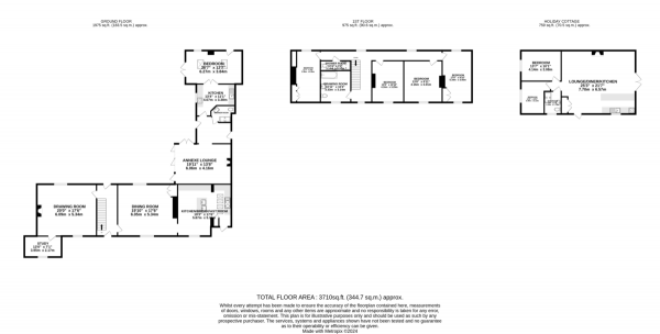 Floor Plan Image for 7 Bedroom Property for Sale in Stonehouse Farm, Kenn