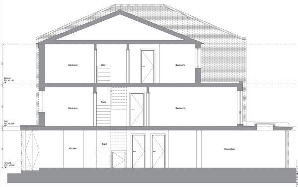 Floor Plan Image for 4 Bedroom End of Terrace House for Sale in Falcon Grove, London, SW11