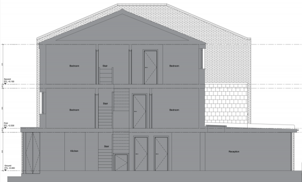 Floor Plan for 4 Bedroom End of Terrace House for Sale in Falcon Grove, London, SW11, SW11, 2SS -  &pound1,000,000