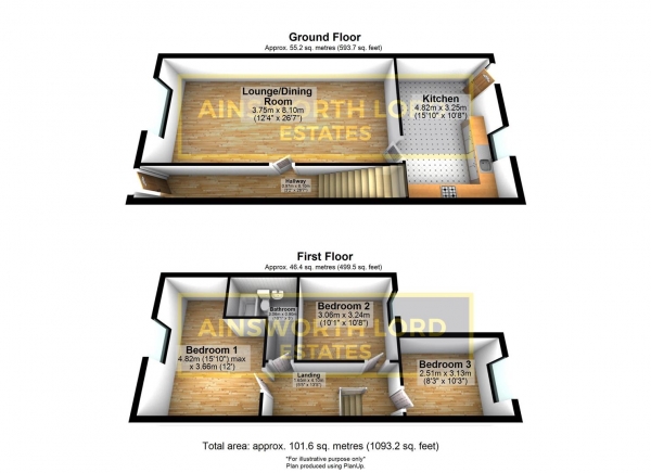 Floor Plan Image for 3 Bedroom Semi-Detached House for Sale in Warrington Road, Wigan