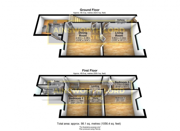 Floor Plan Image for 3 Bedroom Property for Sale in Jessel Street, Blackburn