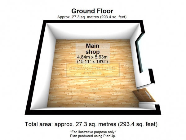 Floor Plan Image for 3 Bedroom Commercial Property for Sale in Commercial Investment Bolton Road,Whitehall, Darwen